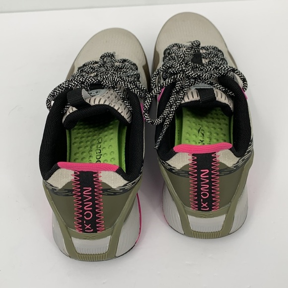 Reebok Work Nano X1 shoe sneaker composite safety toe gray pink women 7 WIDE 7W - Picture 5 of 8